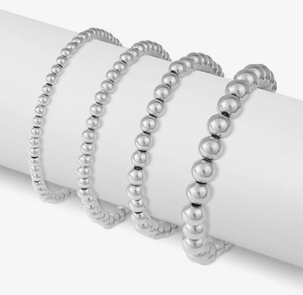 Silver Ball Bracelet