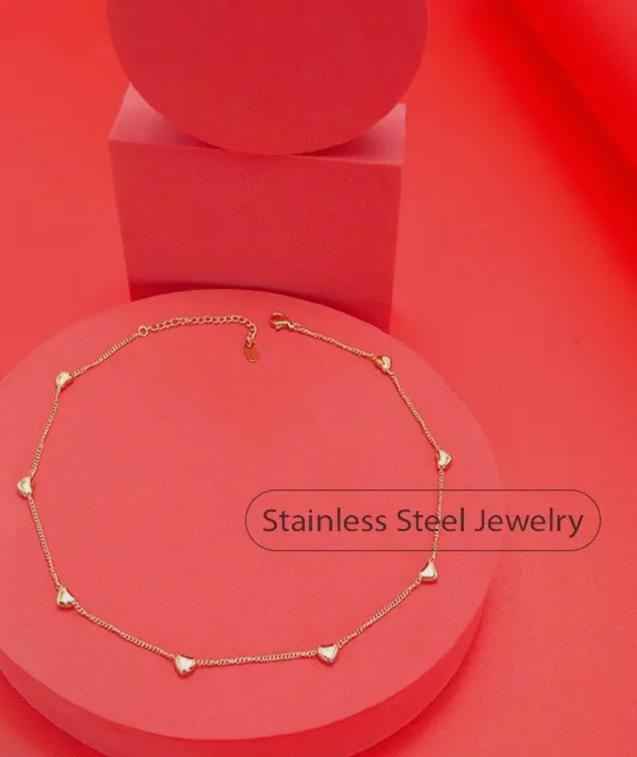 Repeat Heart Necklace