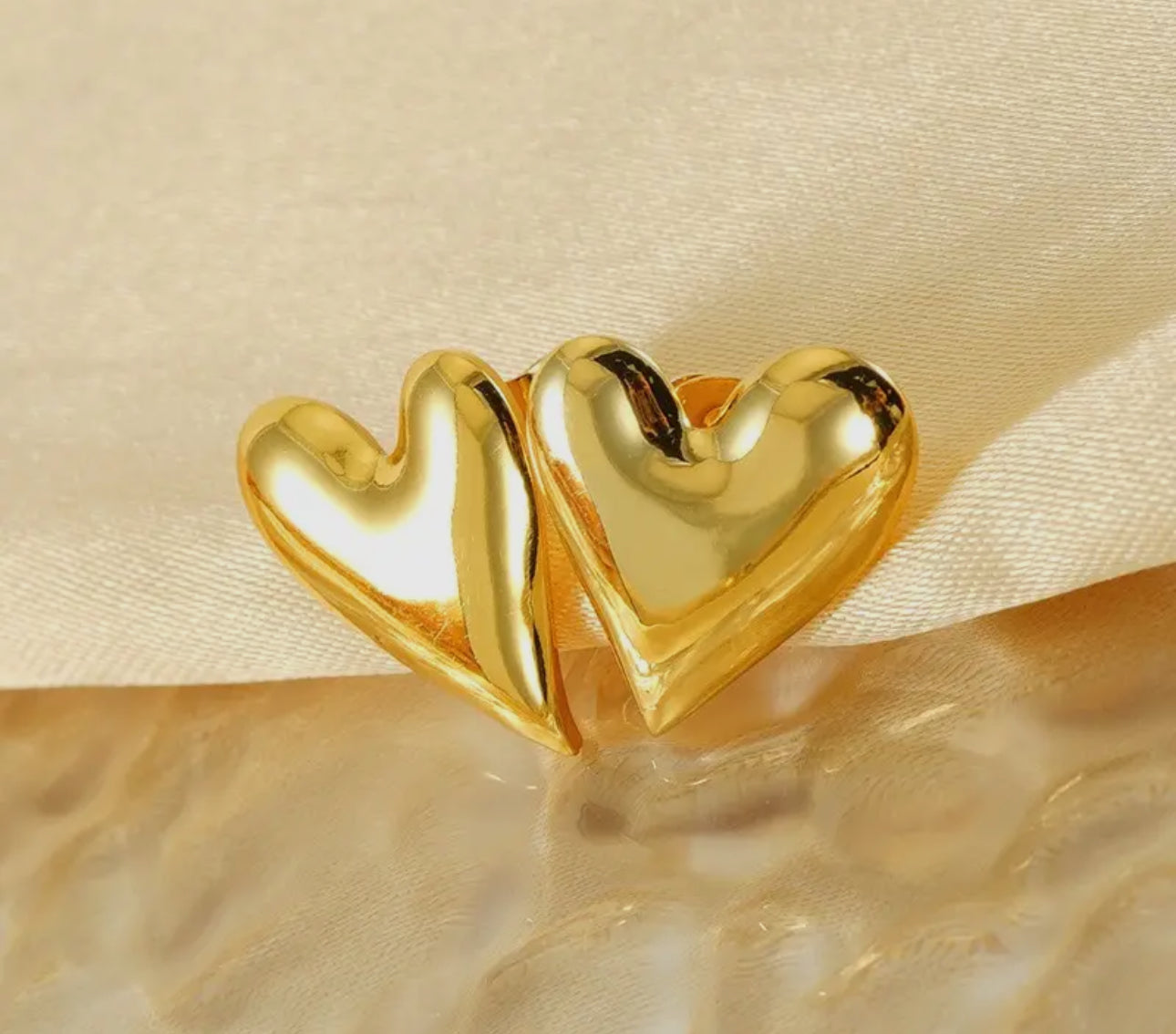 Heart Stud Earrings