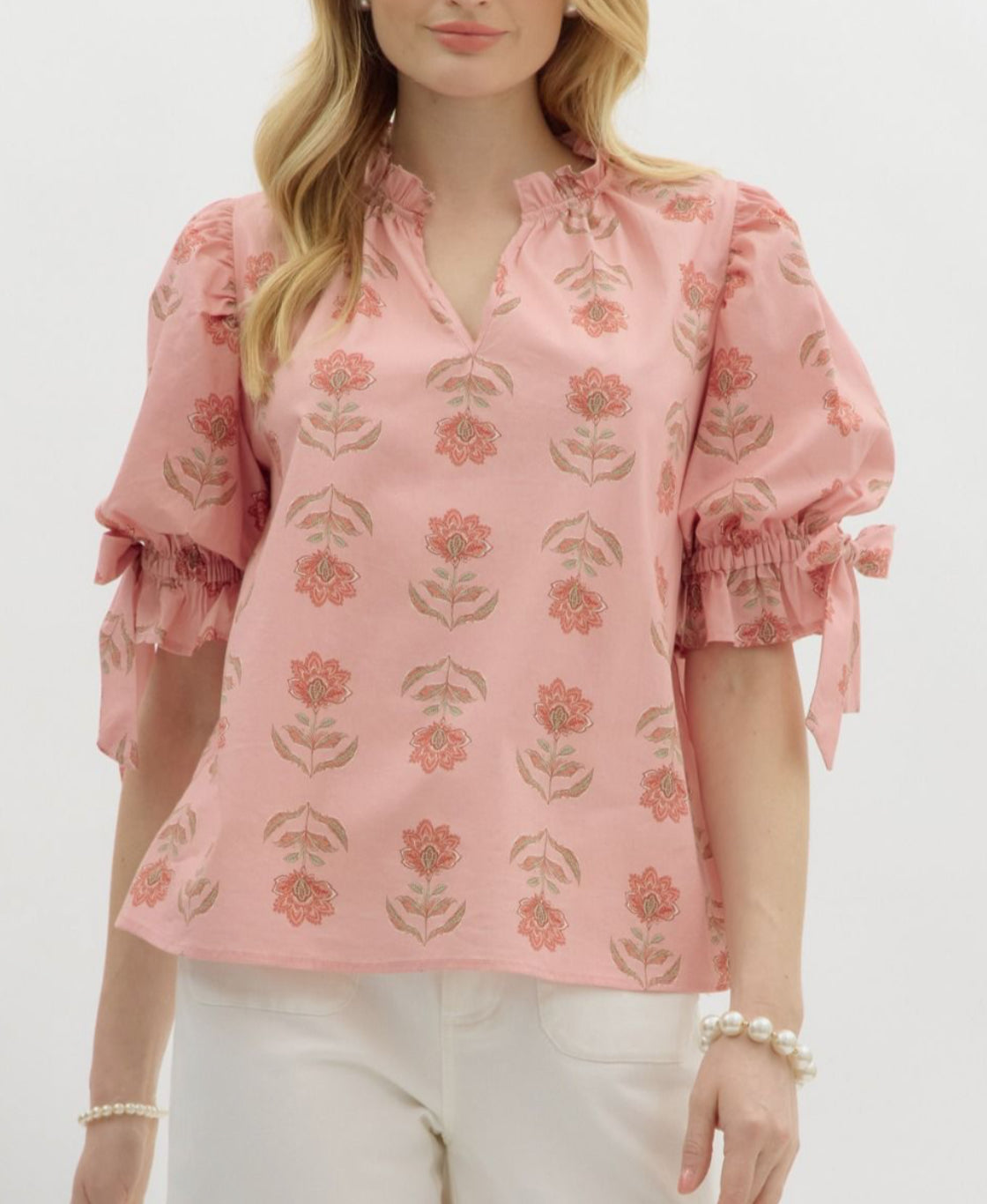 Salmon Blouse