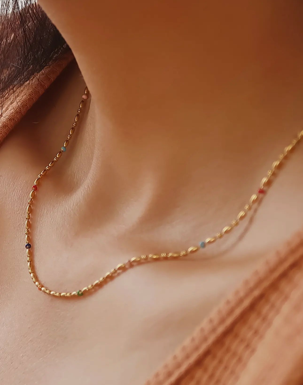 Petite Beaded Necklace