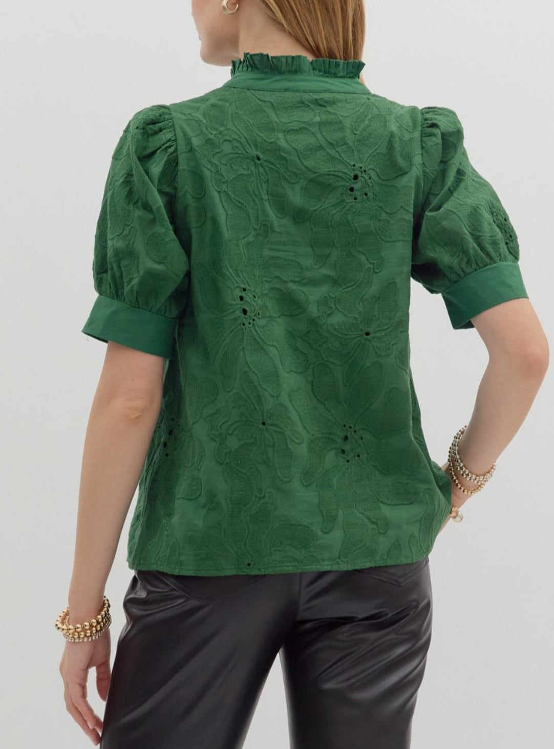 Poinsettia Blouse