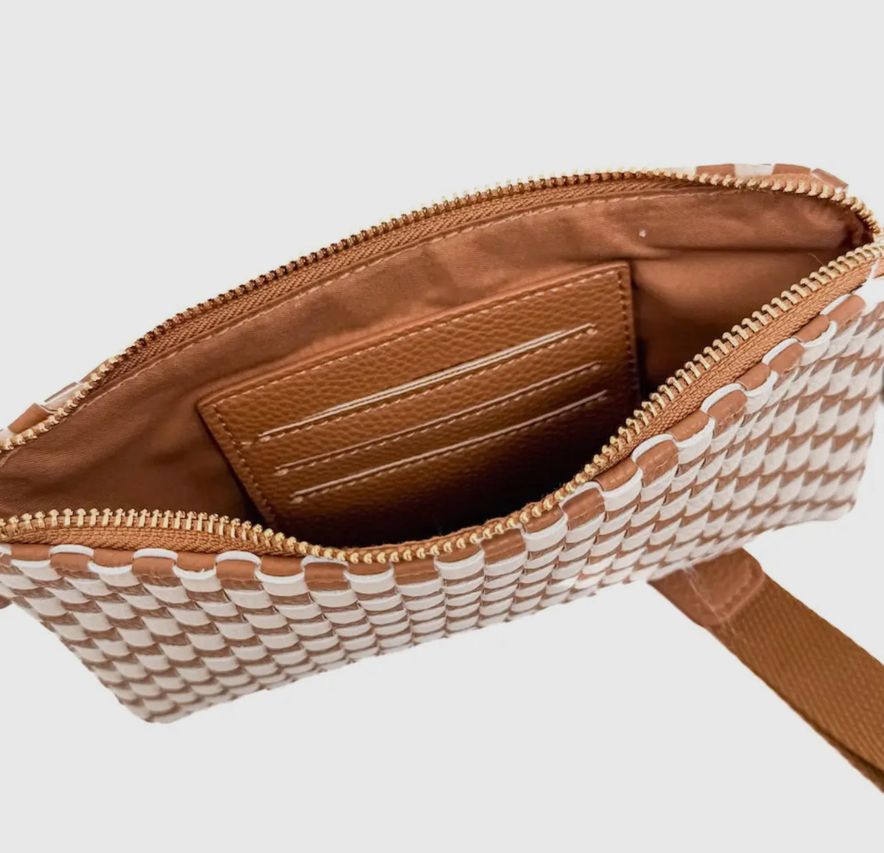 Emma Woven Clutch Wristlet