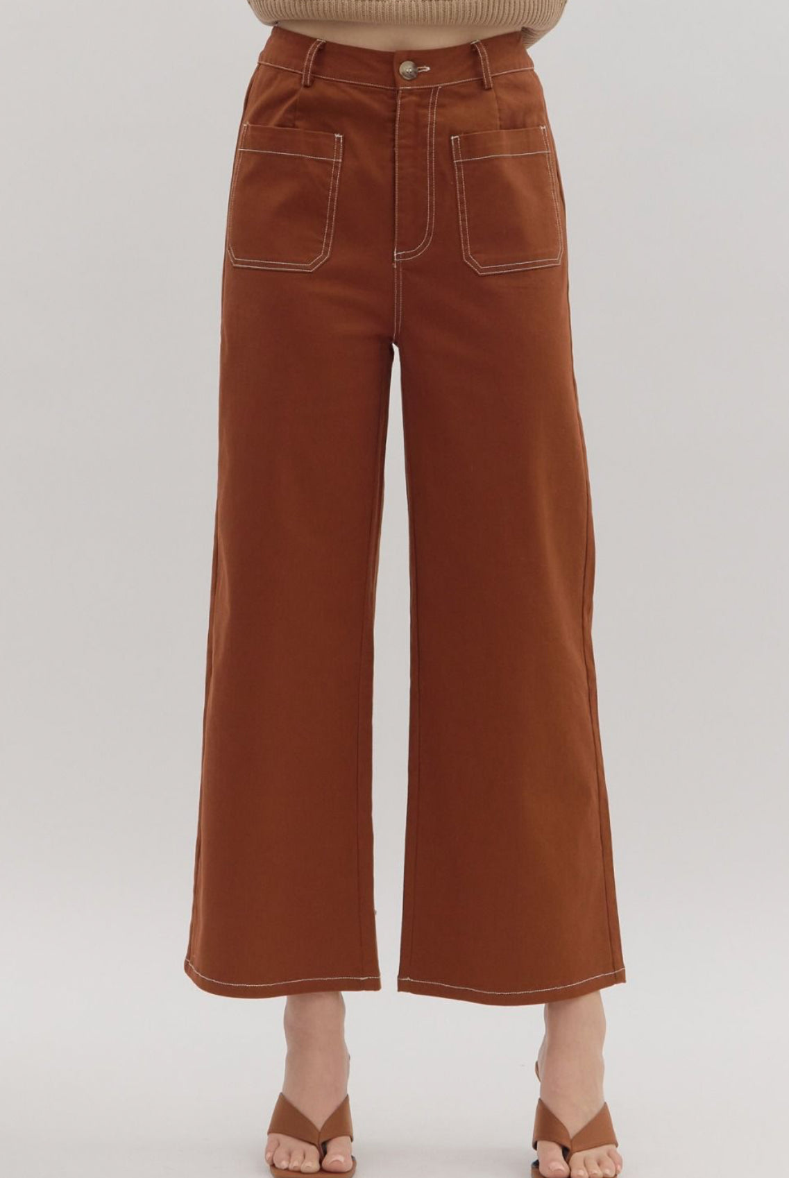 Wide Leg Trousers