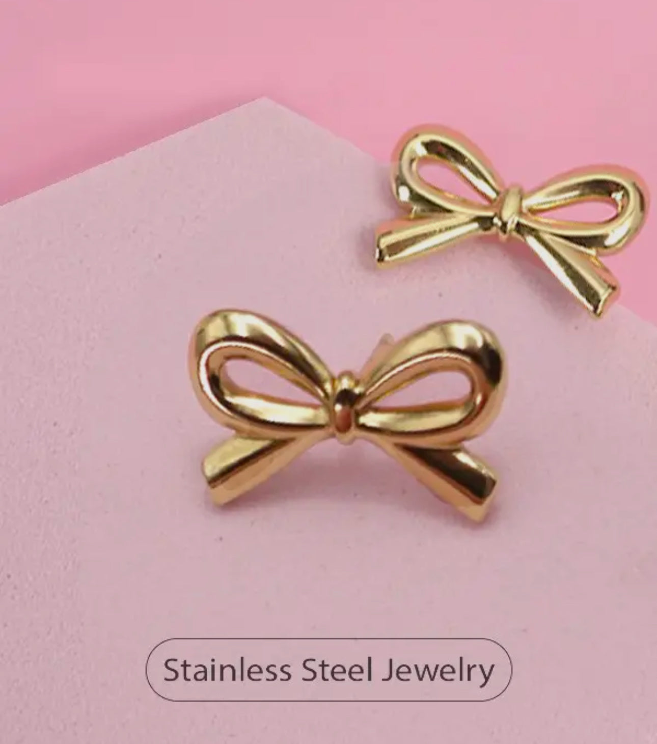 Bow Stud Earrings