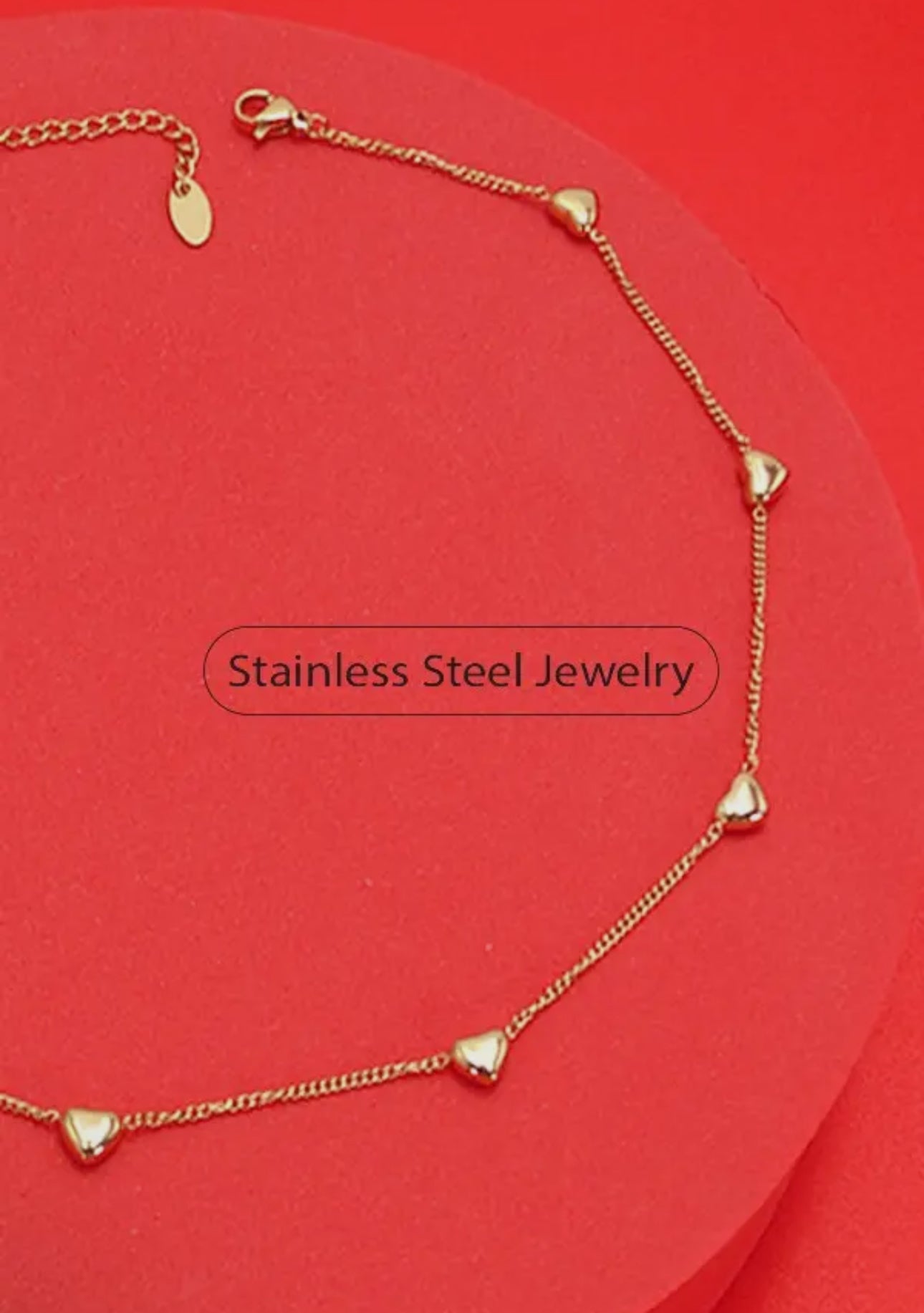 Repeat Heart Necklace