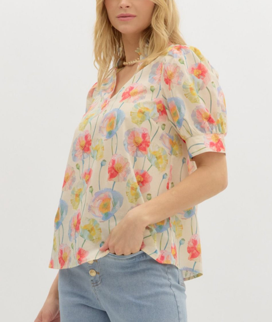 Watercolor Blouse