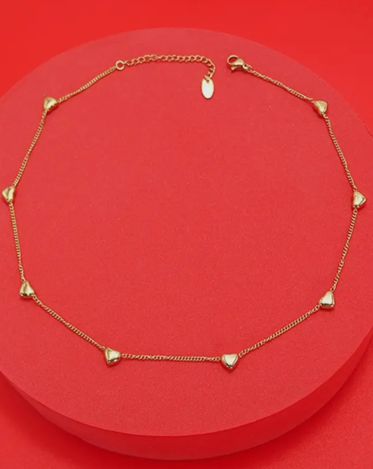 Repeat Heart Necklace