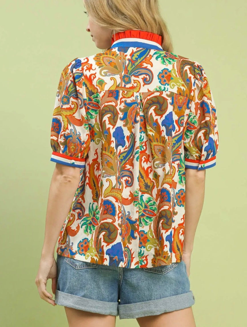 Paisley Blouse