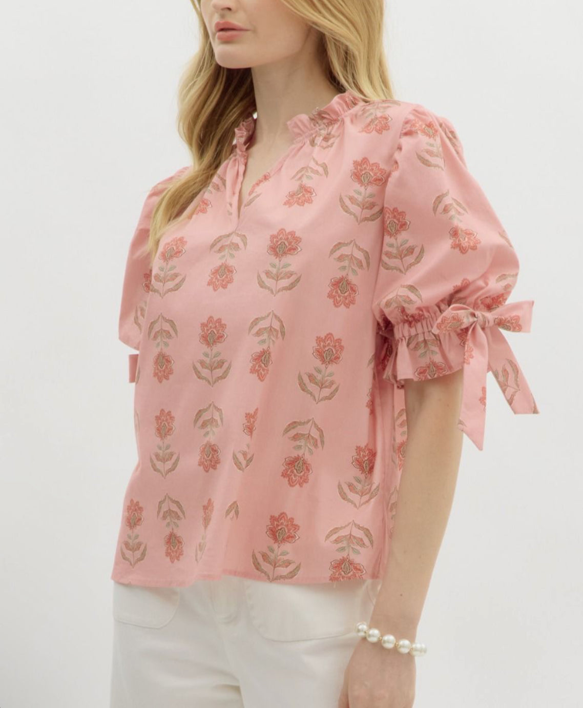 Salmon Blouse