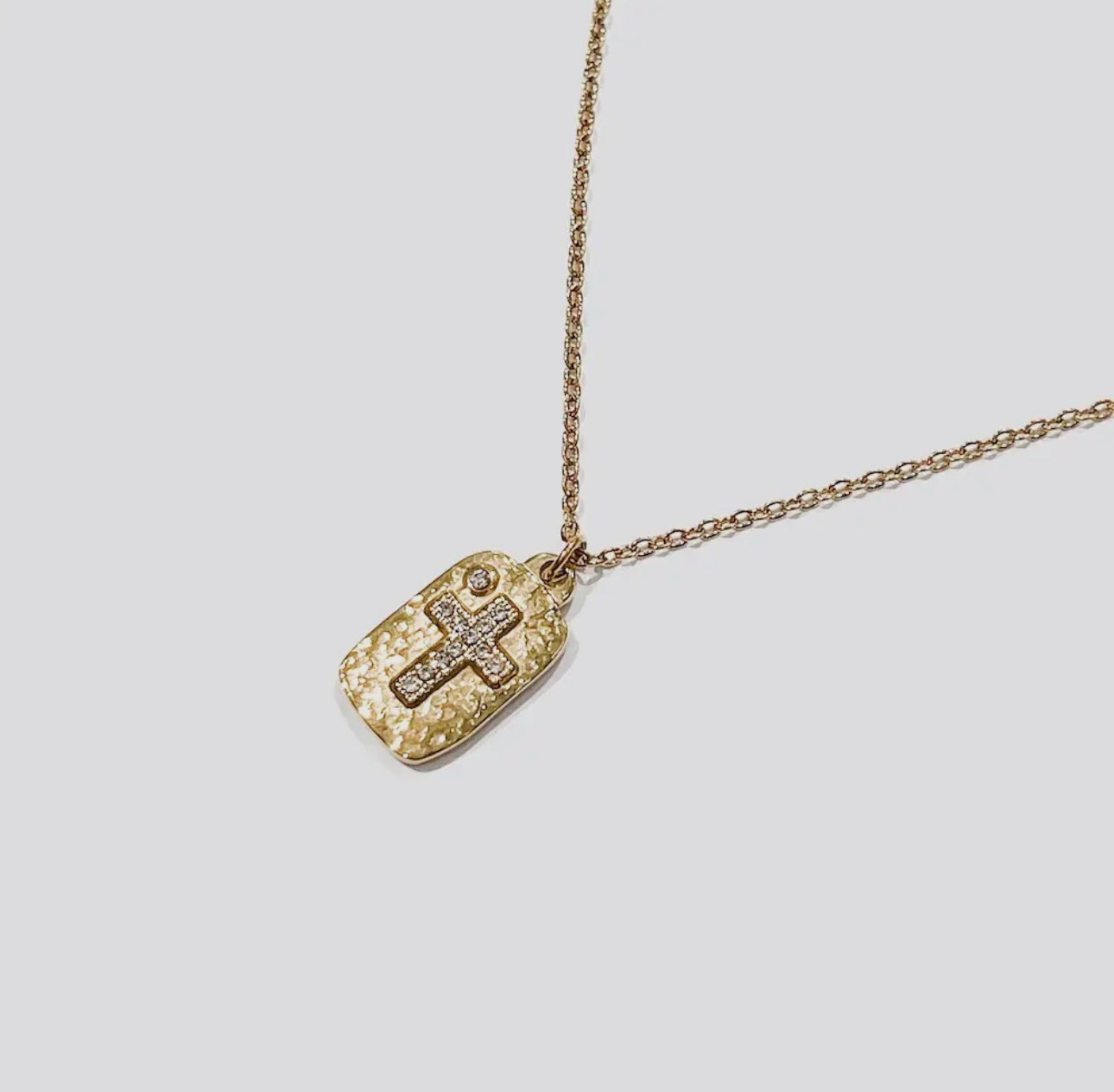 Cecilia Cross Necklace