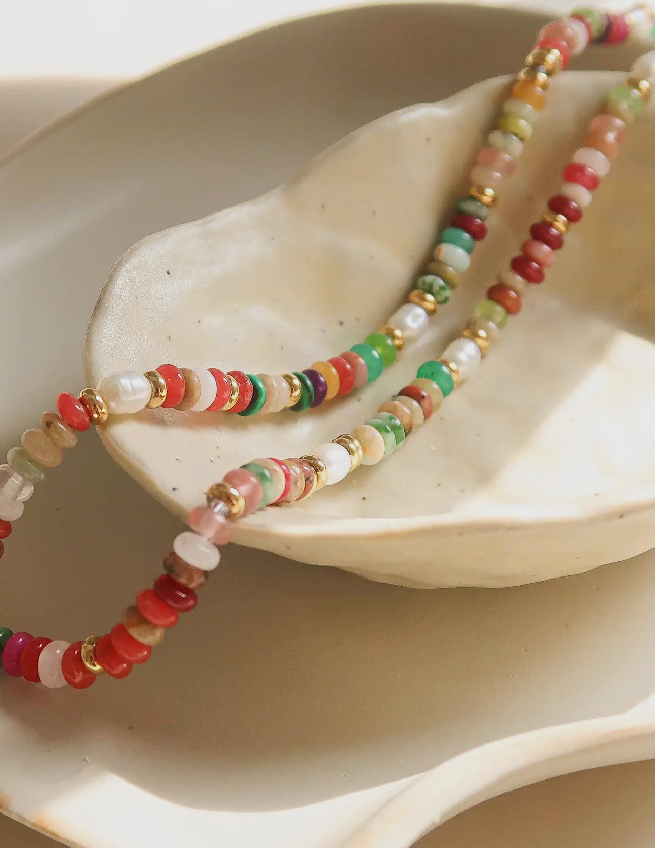 Boho Beaded Necklace