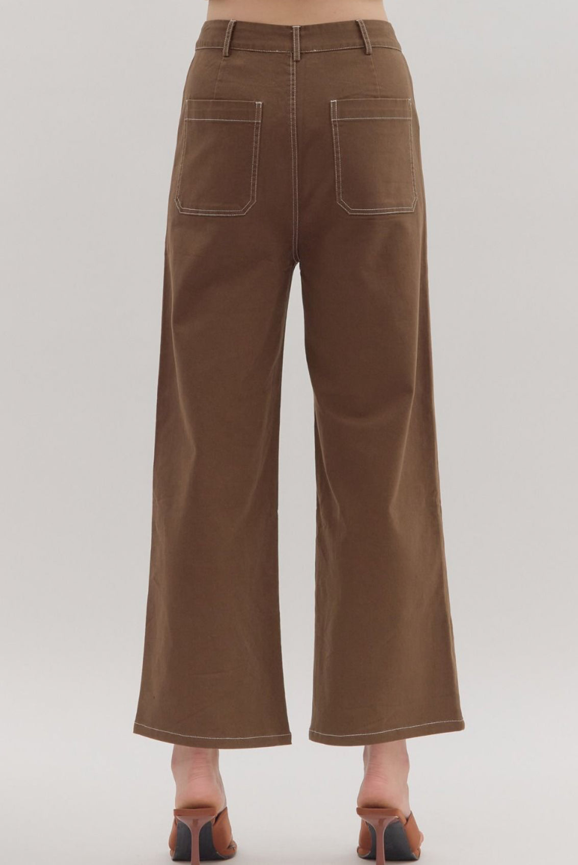 Wide Leg Trousers
