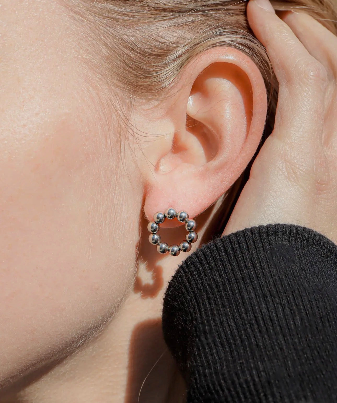 Circle Dot Studs