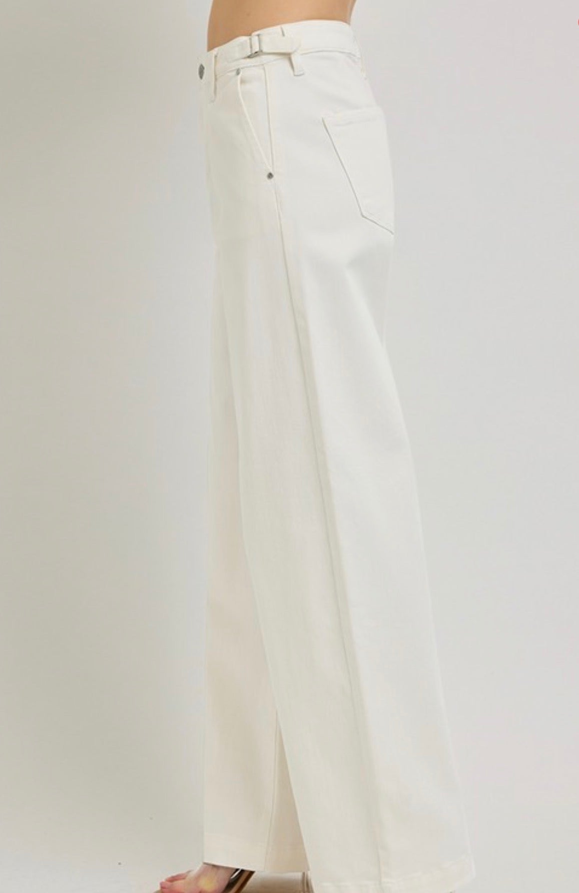 Wide Leg Pleated Trouser