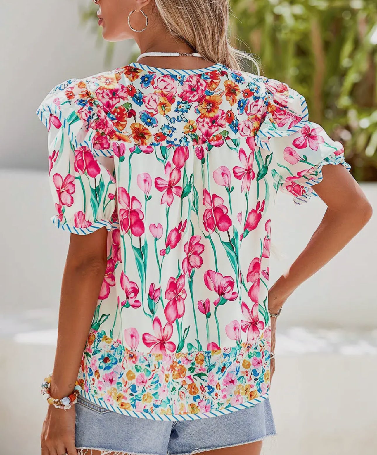 Wild Flower Blouse