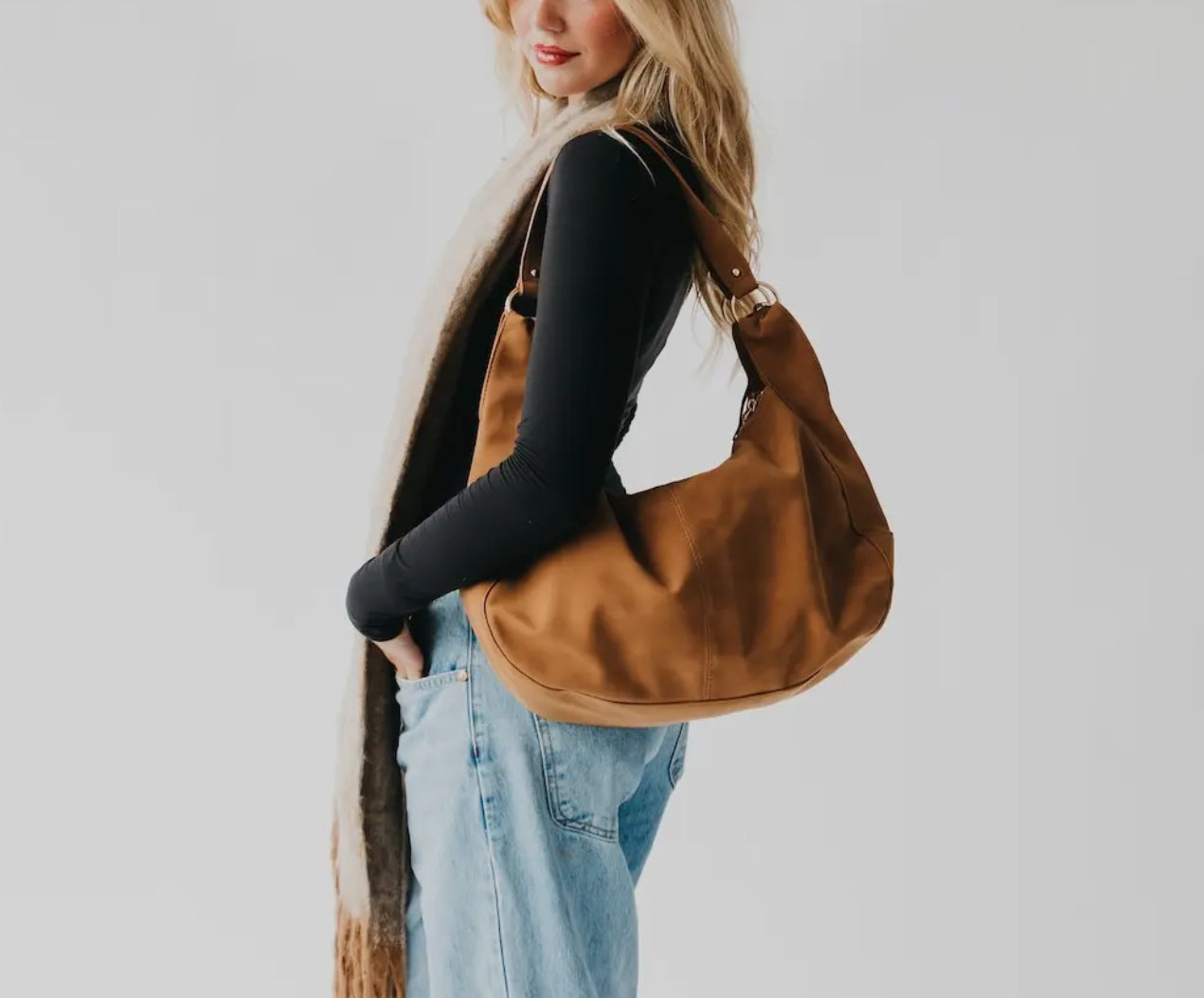 Hazel Hobo Shoulder Bag