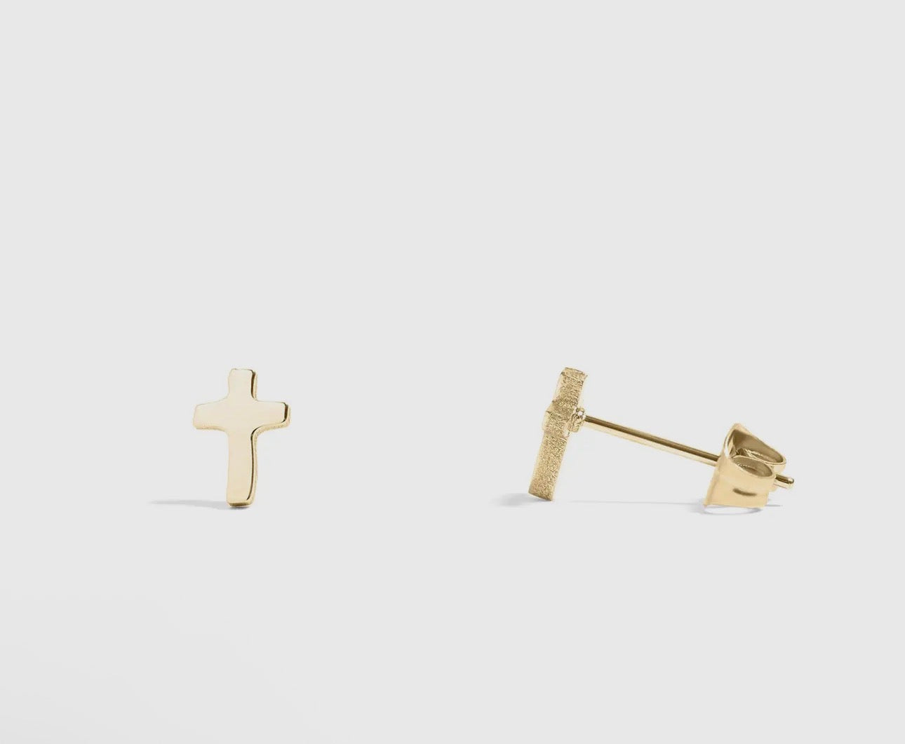 Tiny Cross Studs