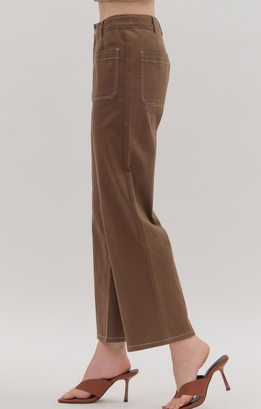 Wide Leg Trousers