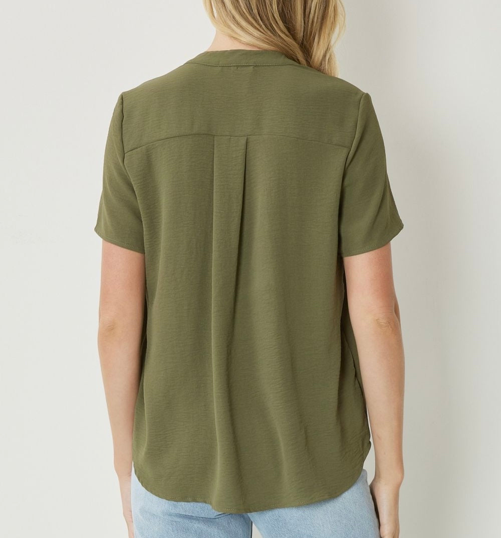 Kori Blouse- Olive