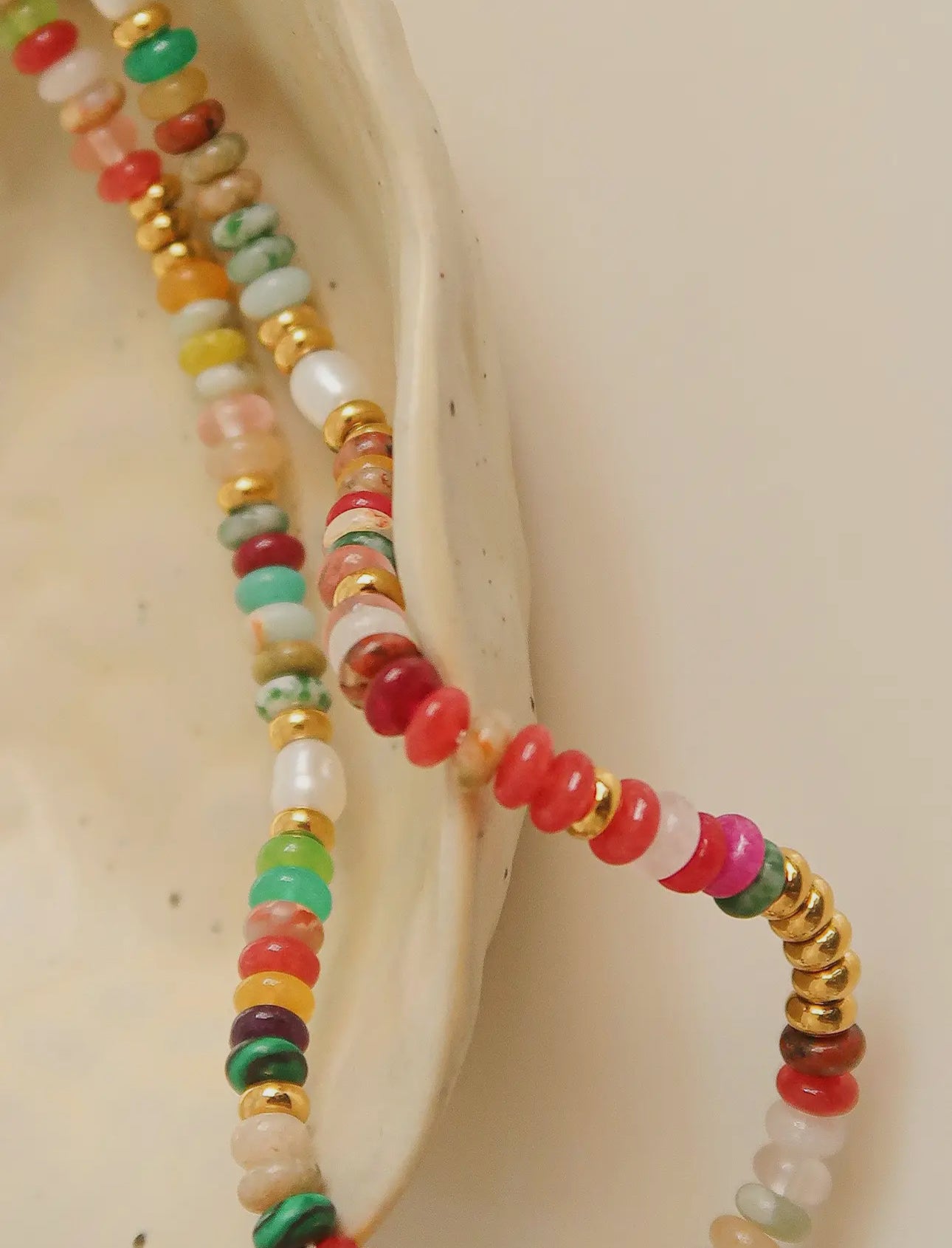 Boho Beaded Necklace