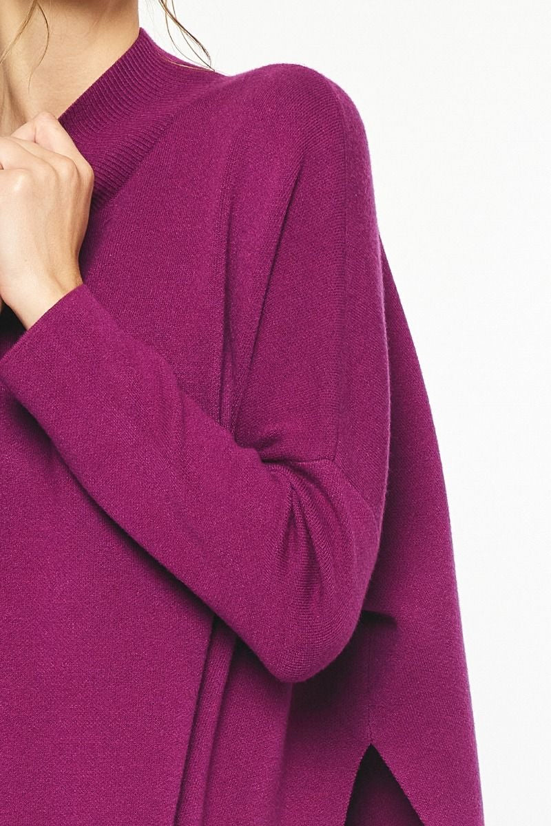 Susie Sweater- Plum