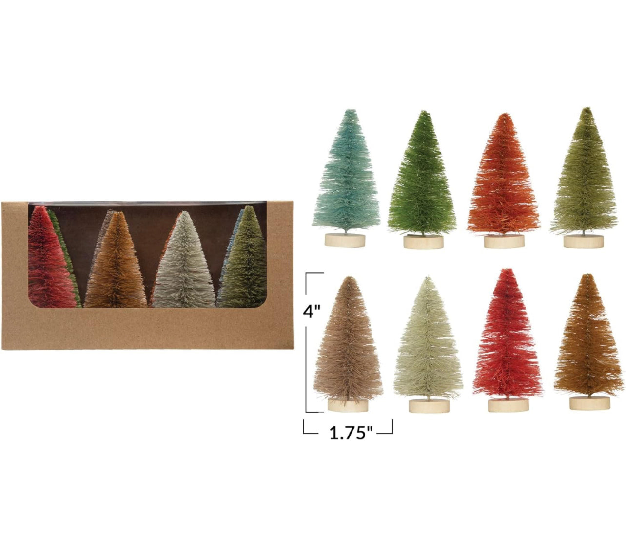 Bottle Brush Tree Set