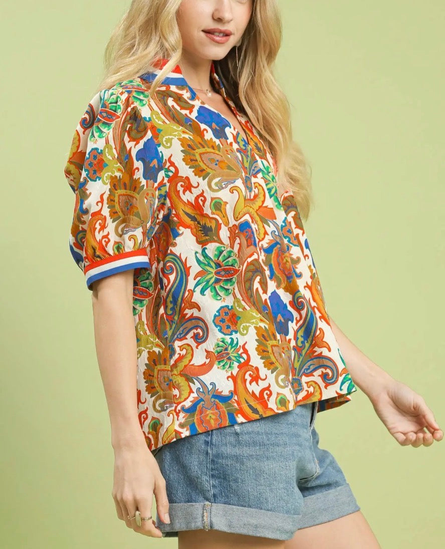 Paisley Blouse