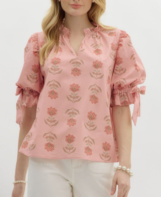 Salmon Blouse