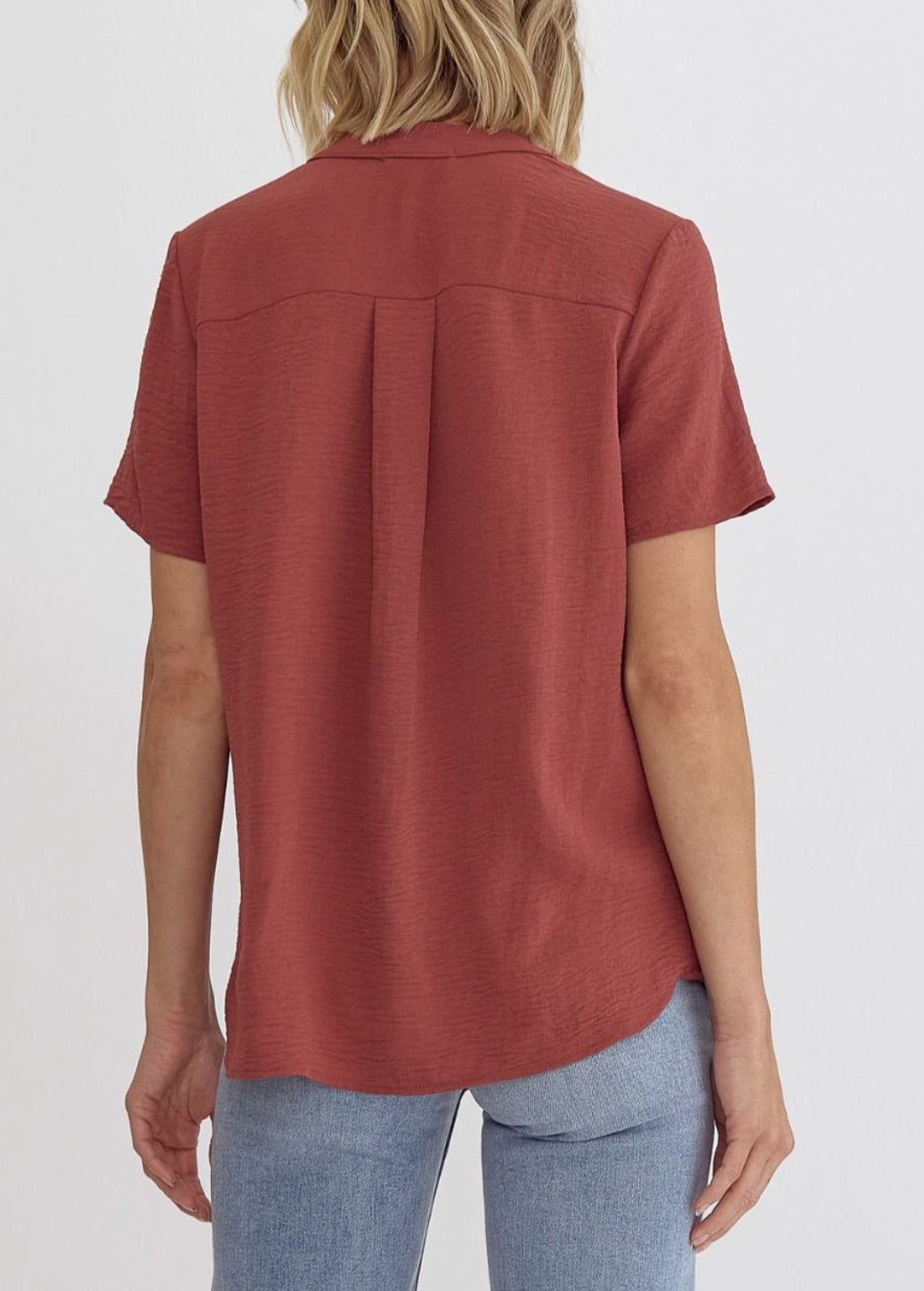 Kori Blouse- Brick