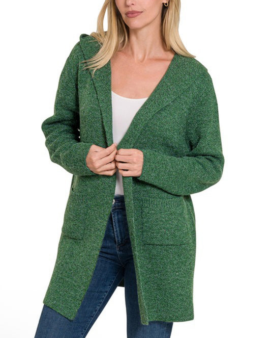 Hooded Cardigan