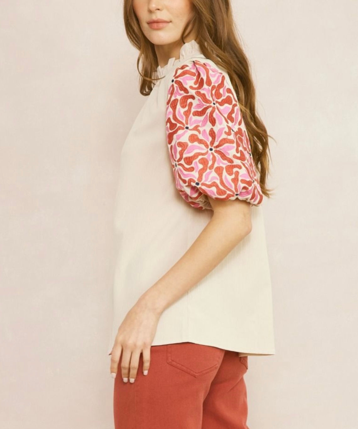 Alexis Blouse- Cream