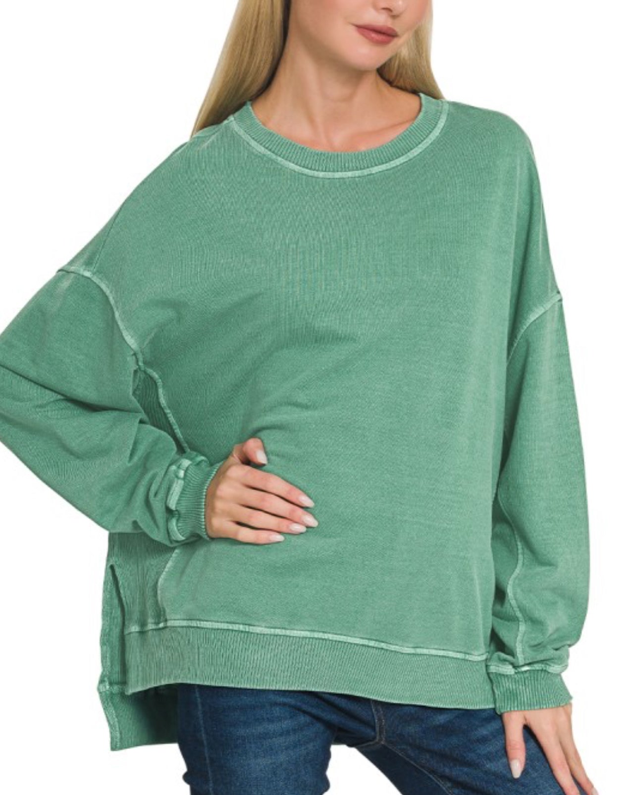 Textured Pullover