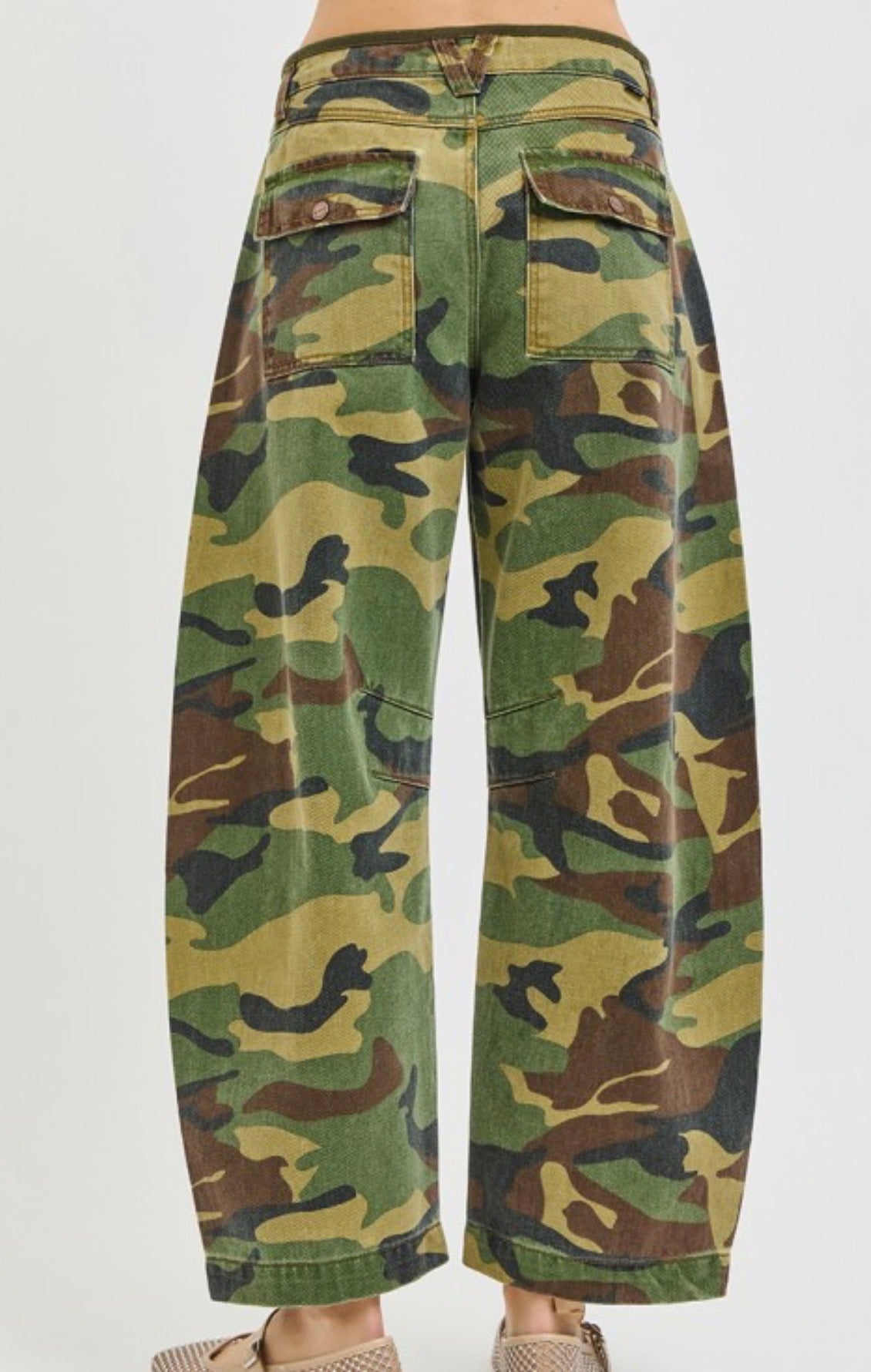 Camo Barrel Pants