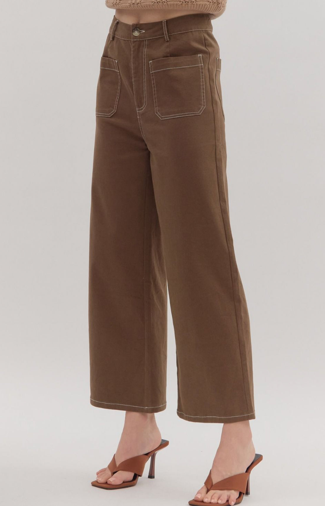 Wide Leg Trousers