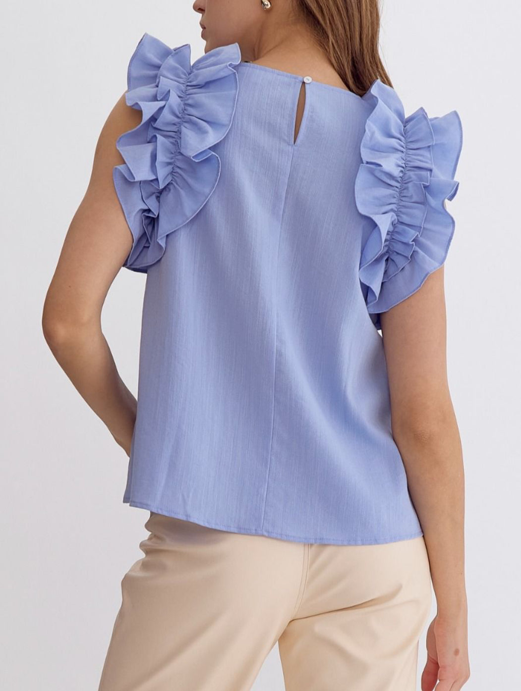 Trinity Blouse- Blue