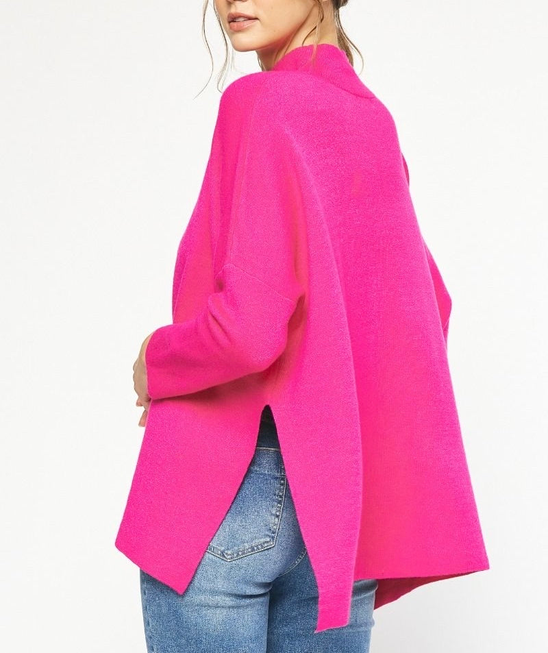 Susie Sweater- HotPink