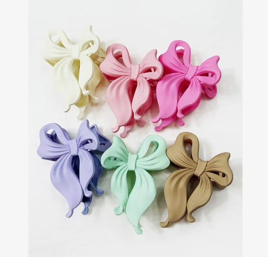 Ribbon Bow Clip