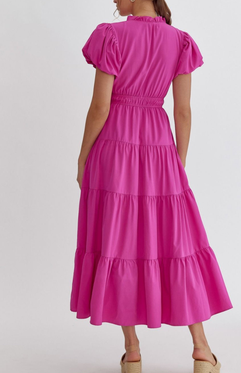 Ashton Dress- Magenta