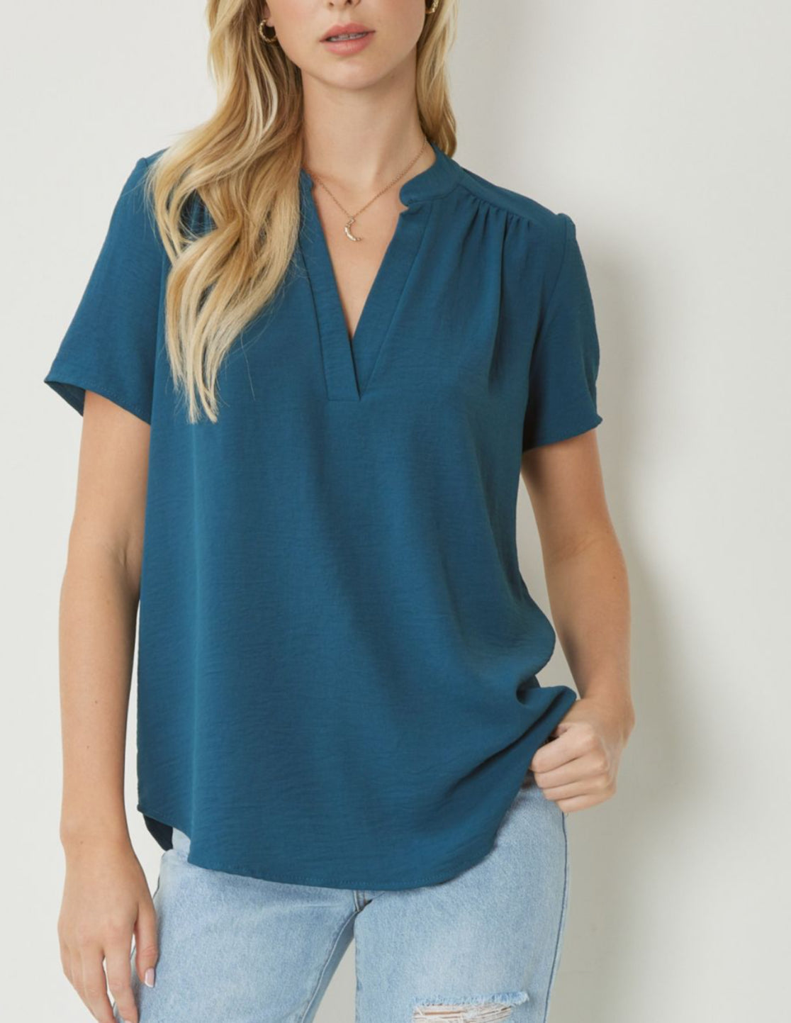 Kori Blouse- Teal