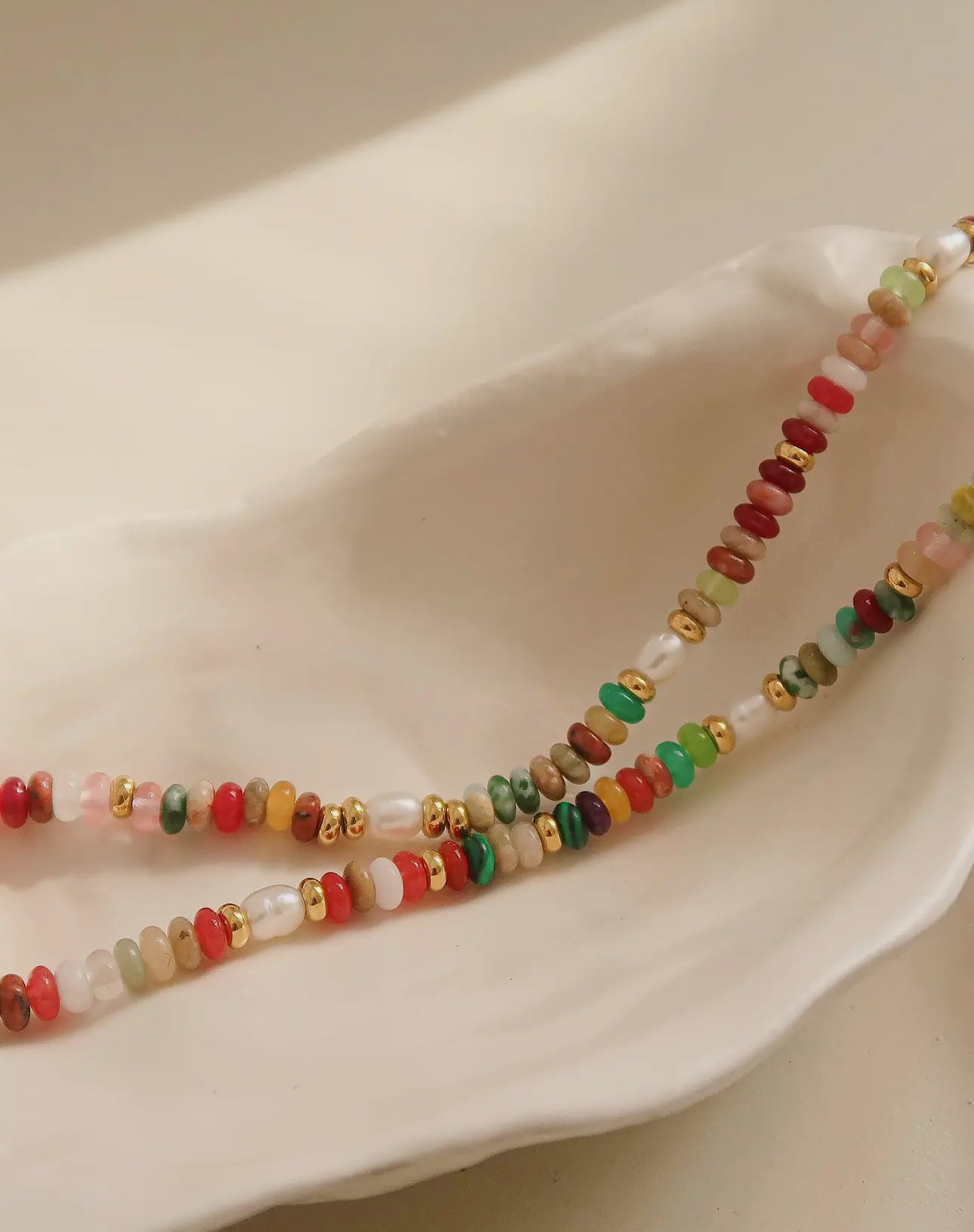 Boho Beaded Necklace