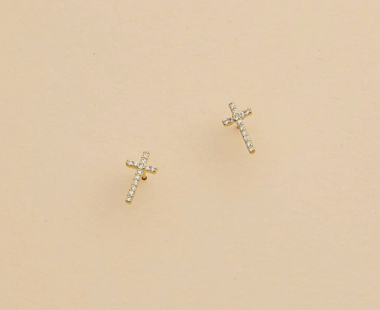 Cross Stud Earring