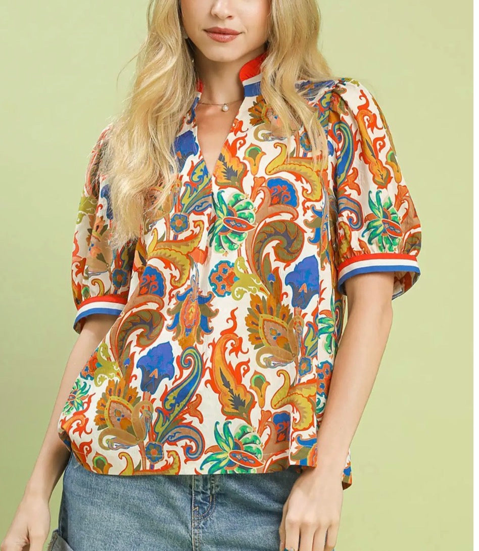 Paisley Blouse