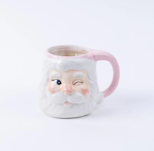 Sweet Grace Santa Mug Candle