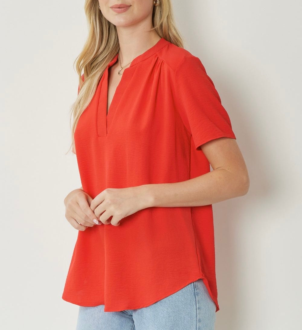 Kori Blouse- Red