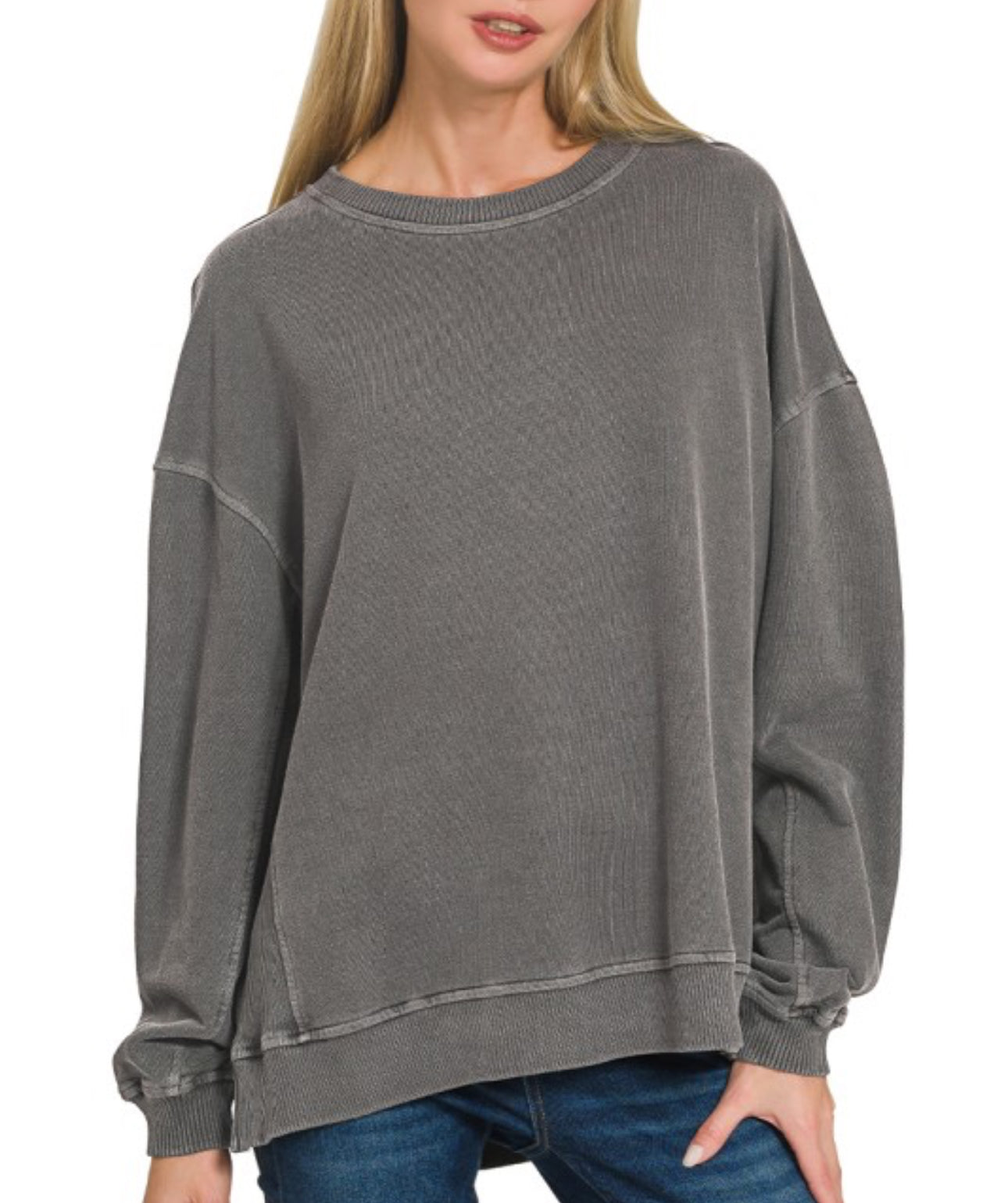 Textured Pullover
