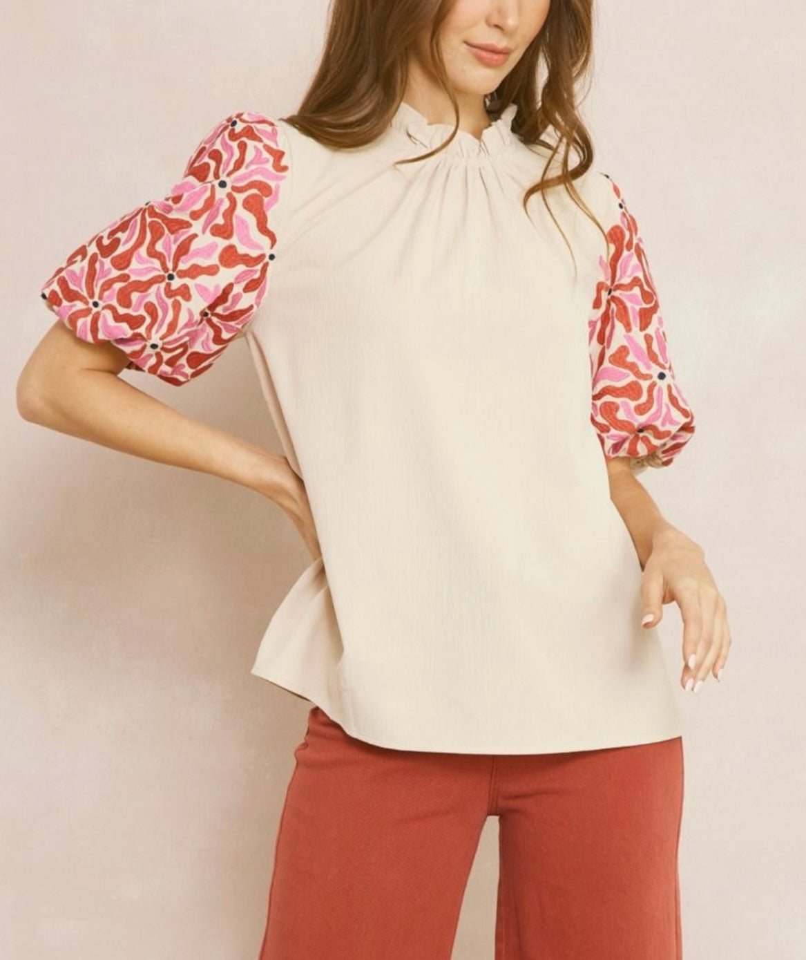 Alexis Blouse- Cream