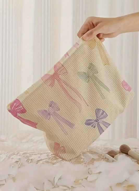 Bow Zipper Pouch