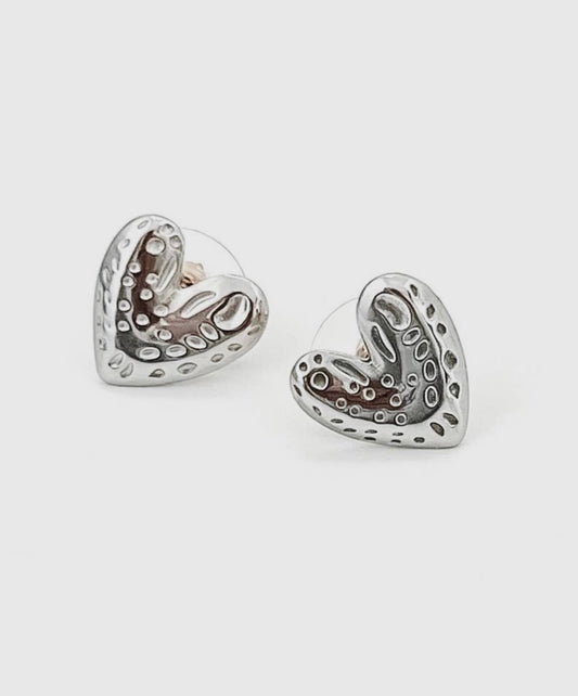 Elated Earring- Silver