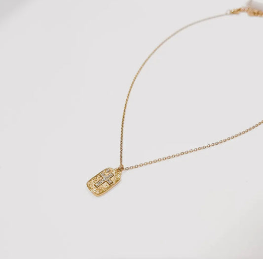 Cecilia Cross Necklace